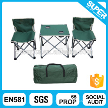 Camping foldable table with chair sets for children